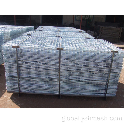 Galvanized Woven Wire Fence Panel 16 gauge galvanized welded wire panel Factory